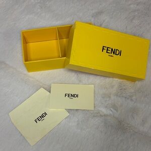 Fendi Yellow Gift Box